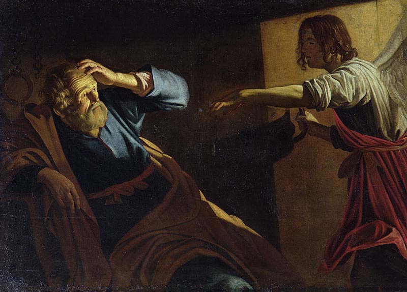 St Peter Released from Prison. At the Staatliche Museen, Berlin.